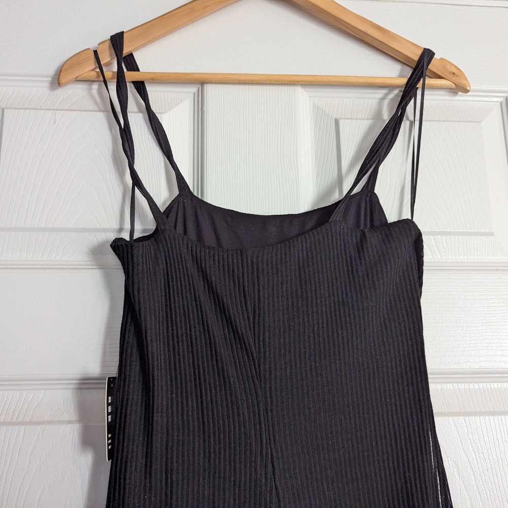 EXPRESS Ribbed Midi Dress - Picture 6 of 8